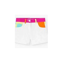 Short Blanco/Multicolor Boboli