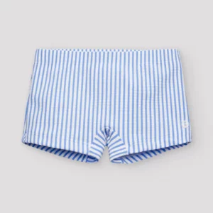 Bañador Bóxer Bebé Listado Celeste Ysabel Mora